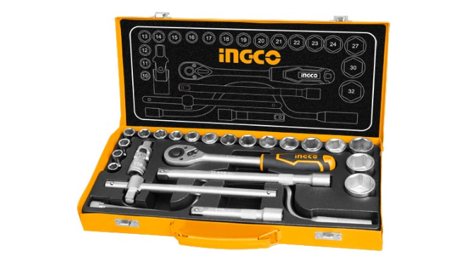 24PCS 1/2IN SOCKET SET