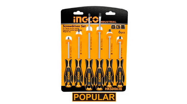 6 PCS INSULATED SCREWDRIVER SET