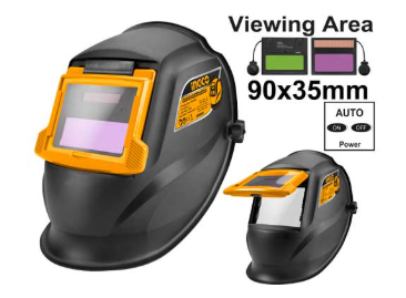 AUTO-DARKENING WELDING HELMET