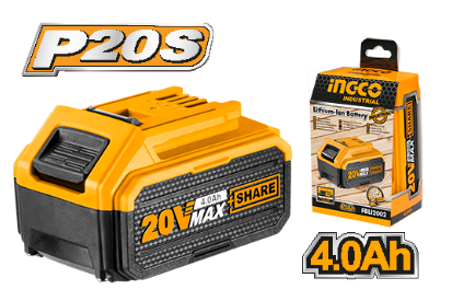 LI ION BATTERY & CHARGER KIT 21V (4.0AH)