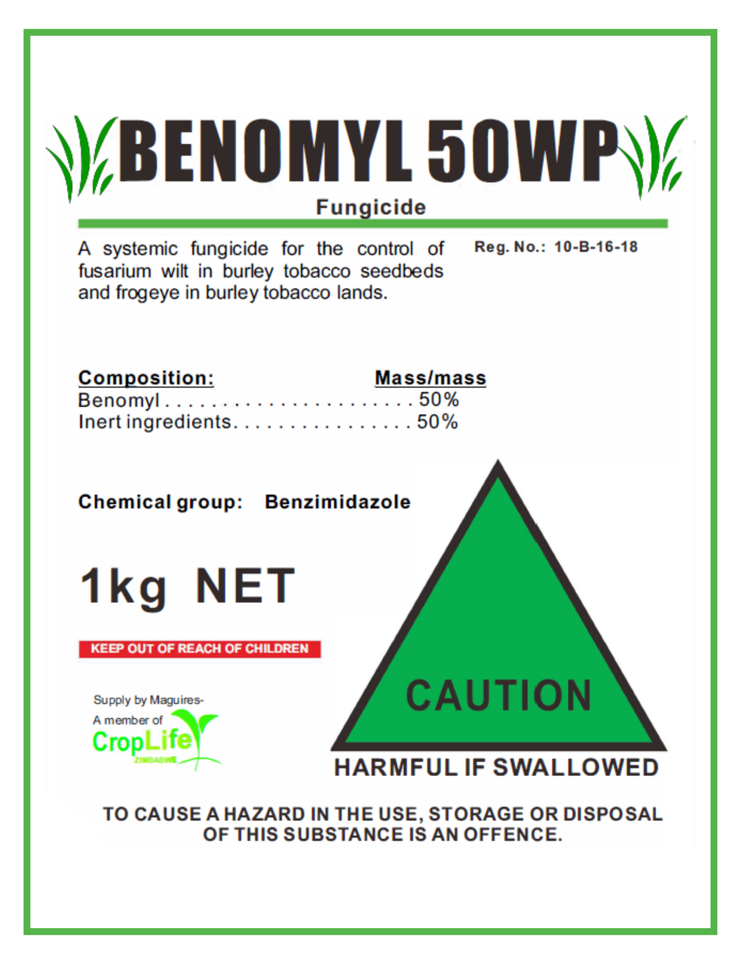Benomyl 50WP