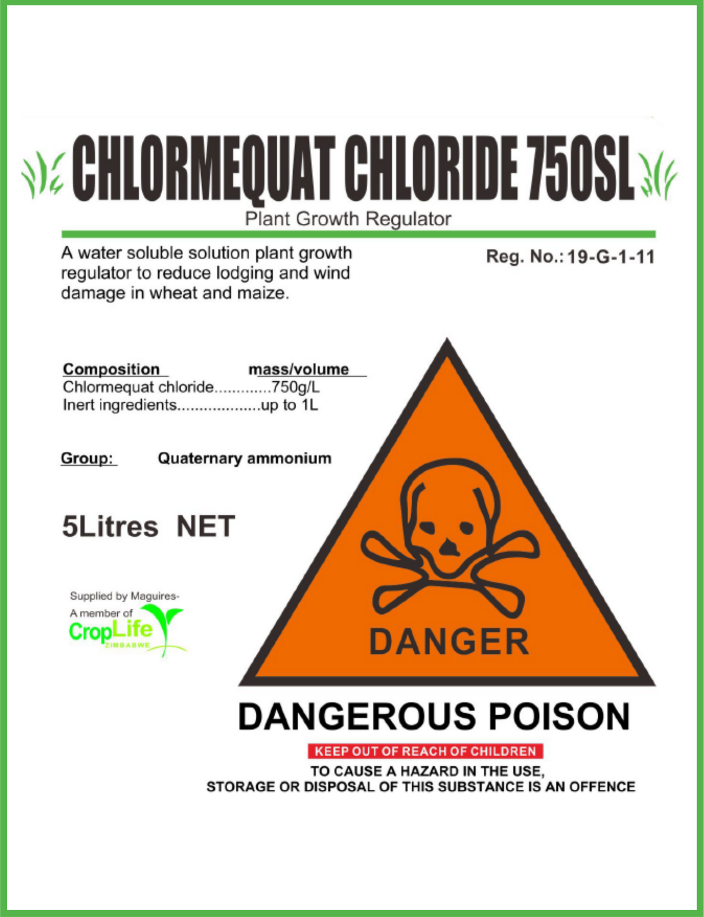 Chlormequat Chloride 750EC