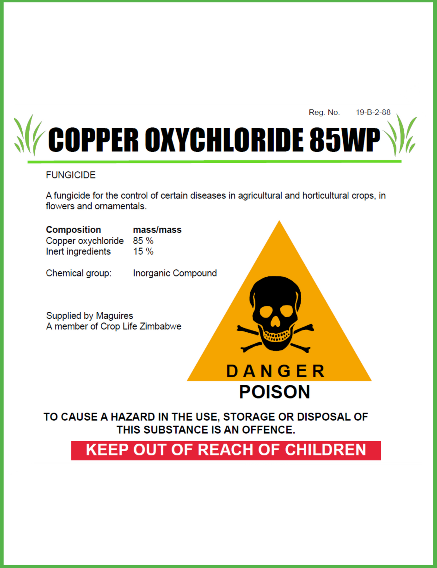 Copper Oxychloride