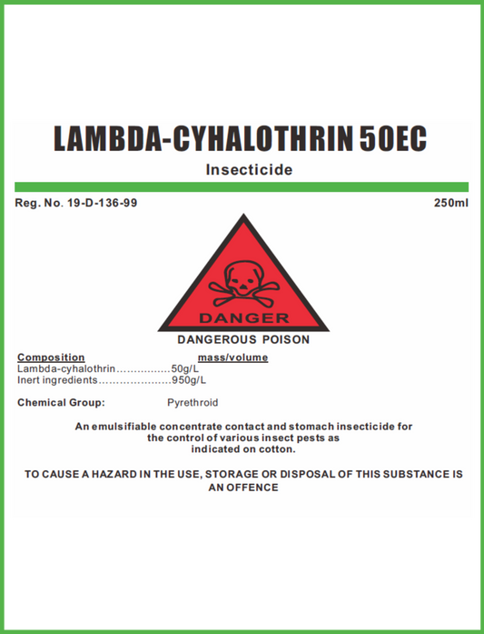 Lambda-Cynhalothrin 50 EC