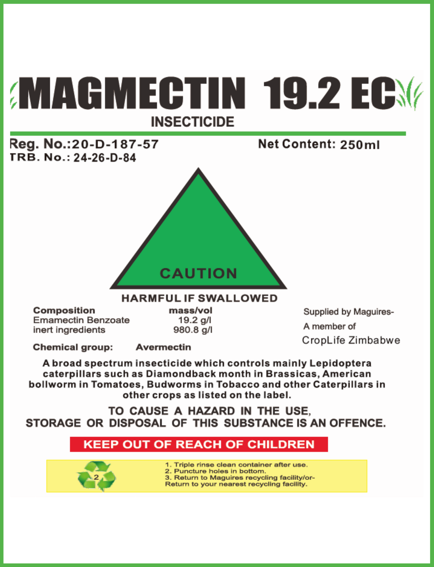 Magmectin™ 19.2 EC