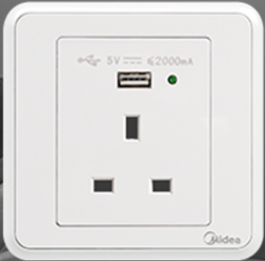Socket With USB