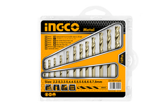 19PCS HSS TWIST DRILL BITS SET 1-10MM