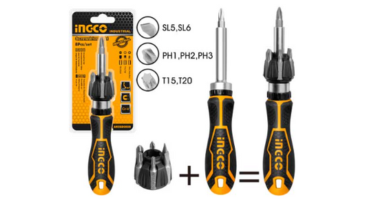 8PCS RATCHET SPANNER SET 8-19MM