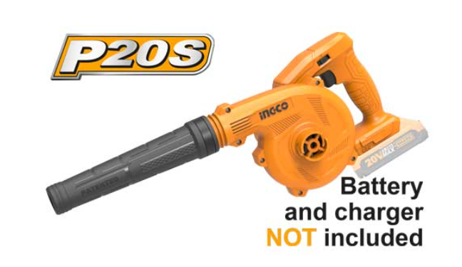 LI ION BLOWER 20V 2.7m3/MIN (EXCL BAT & CHAR)