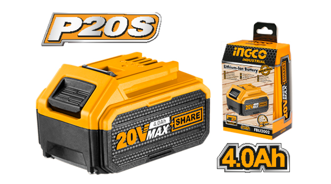 LI ION BATTERY PACK (4.0AH) 20V