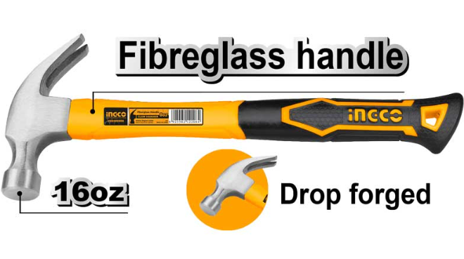 CLAW HAMMER 16oz/450G