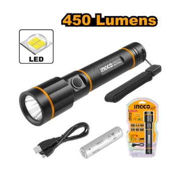 FLASHLIGHT 450 LUMENS