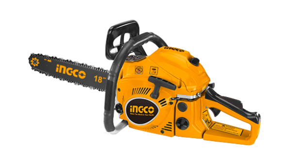 GASOLINE CHAIN SAW 46CC 18IN