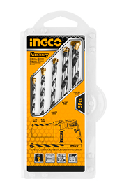 5PCS MASONRY DRILL BIT SET