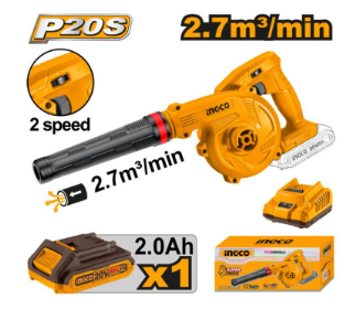 LI ION BLOWER 20V IN BAT & CHARGER