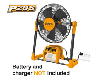 LI ION FAN 20V 3 SPEED SETTING EXCL BAT