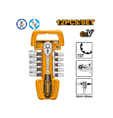 SOCKET SET 12PCS 1/2