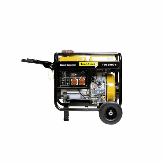 TDE8500T 7.5kVA Rated Diesel Open Generator - 380V