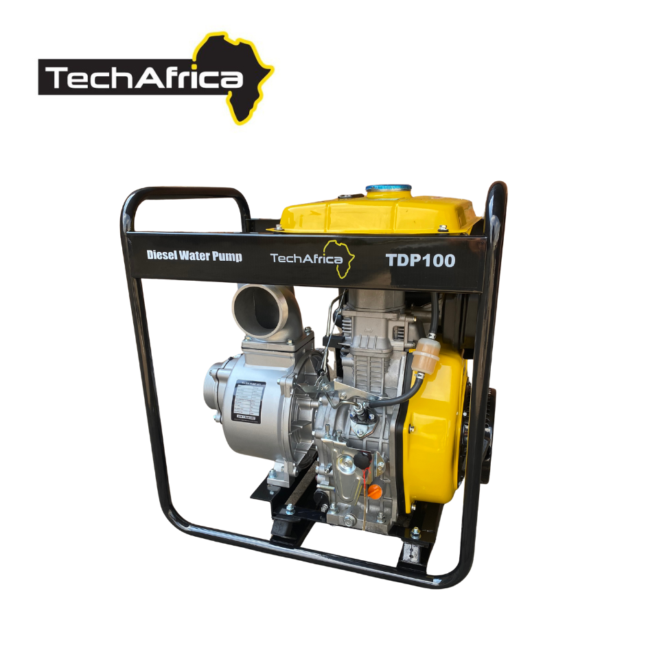 Diesel Water Pump 10HP 4Inch Inlet/Outlet