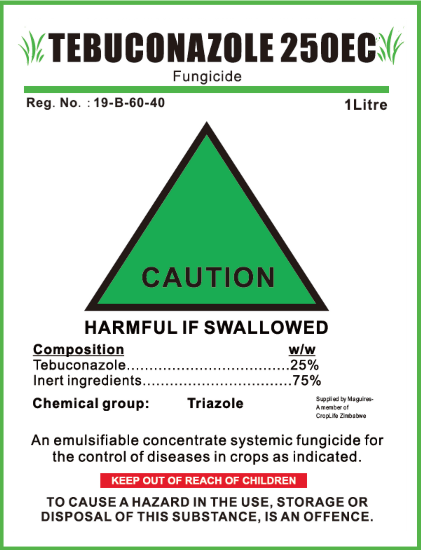 Tebuconazole 250 EC