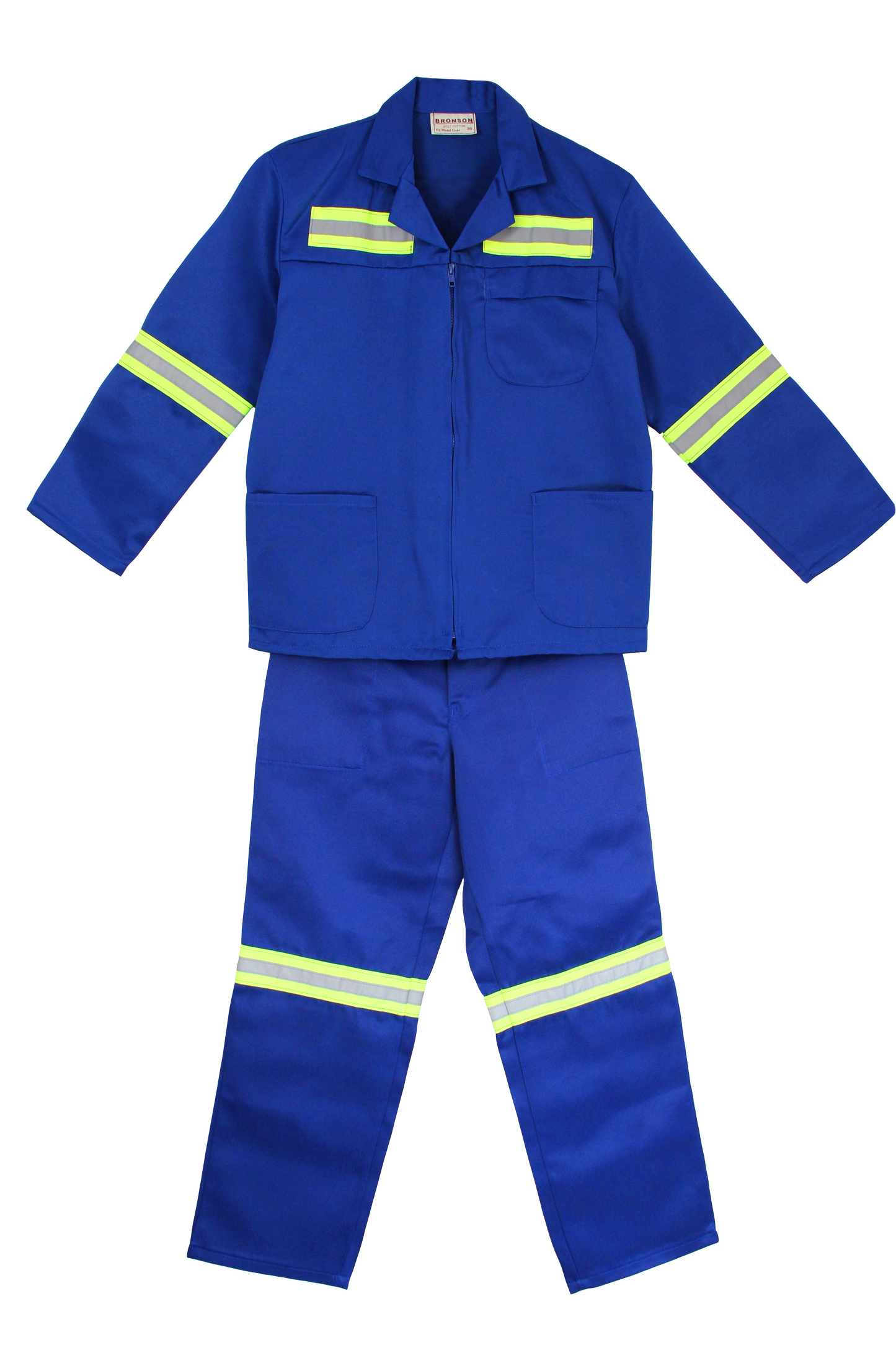 Polycott Worksuits Reflective